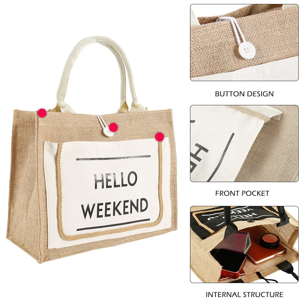 Высококачественная женская льняная Роскошная большая Вместительная