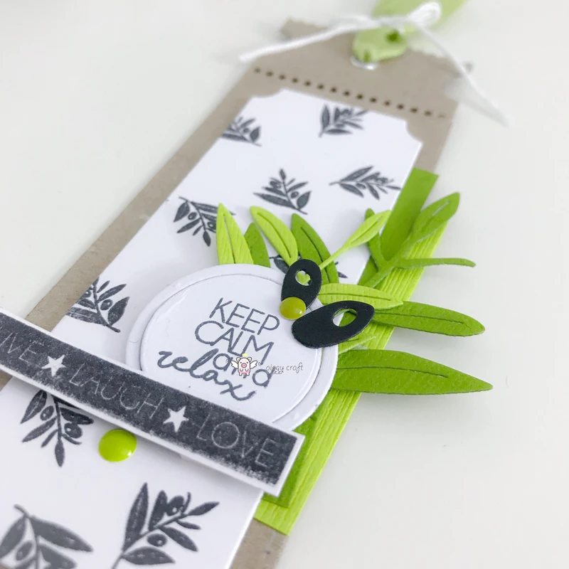 Mmao ремесла металлические стальные Вырубные штампы новые листья декоративный