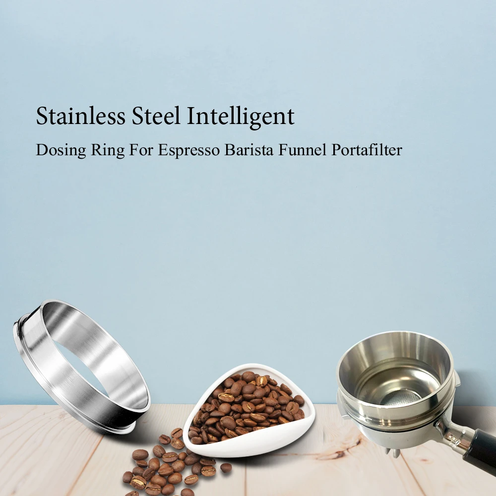 Умное Дозирующее кольцо из нержавеющей стали для чаши 51/53/57/58 мм Пивоваренная