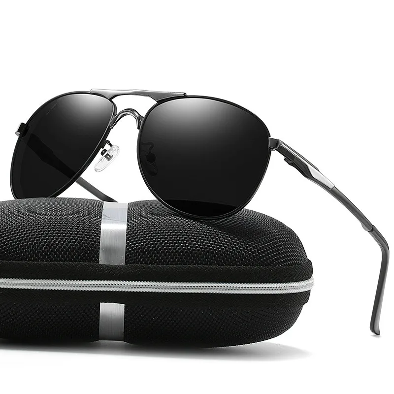 Фирменный дизайн солнцезащитные очки для мужчин поляризационные овальные