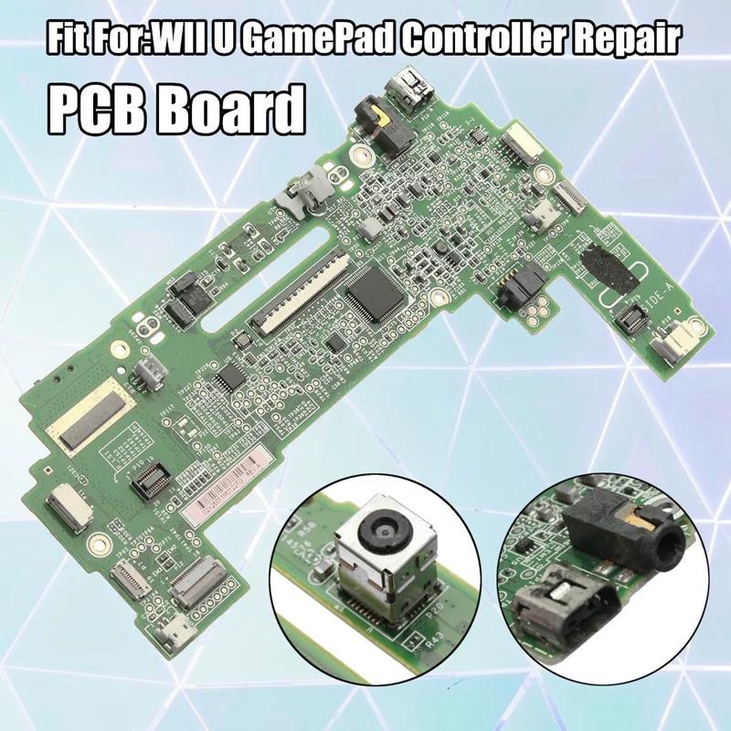 

for WII U Gamepad PCB Motherboard Circuit Board Replace Repair for WII U Game Pad Controller (US Version)