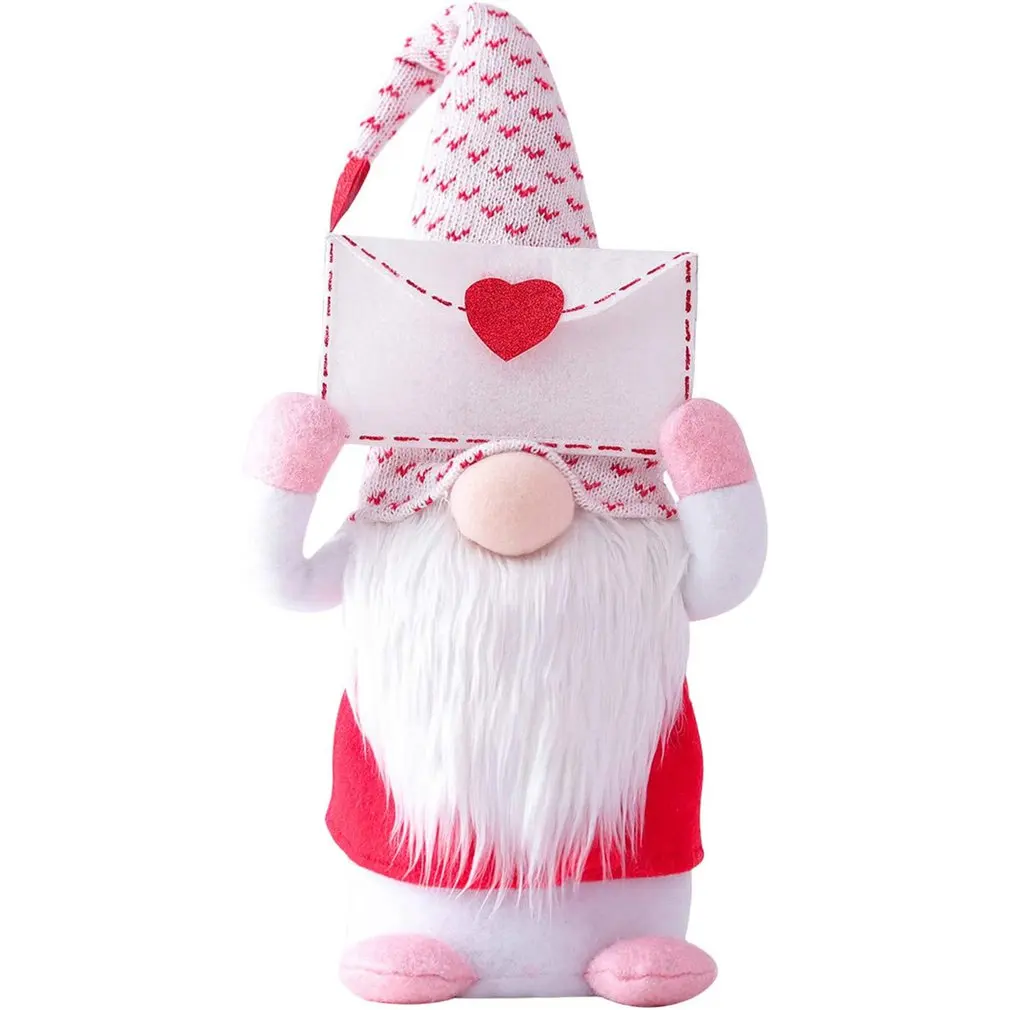 

Реквизит для витрины на День святого Валентина, семейный стол, карликовая плюшевая кукла, украшение, подарок