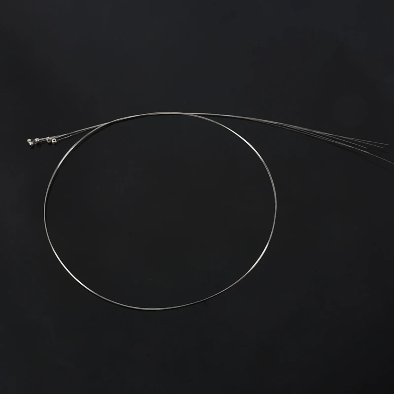 

Quality 5 Pcs Silver Tone Steel Strings E-1 for Acoustic Guitar
