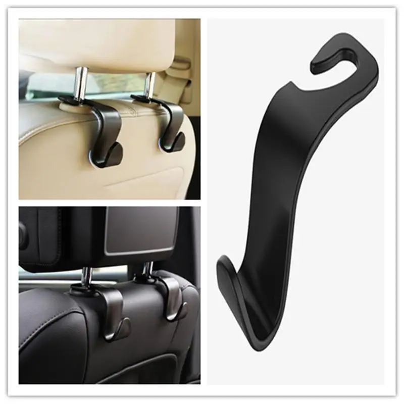1 шт. Универсальный Автомобильный крючок на спинку сиденья клипсы для