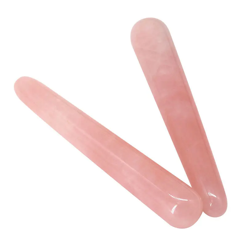 

Rose Pink Quartz Jade Massage Facial Stone Face Massager Tool Anti-aging SPA Gua Sha Face Massage Tool Accessories