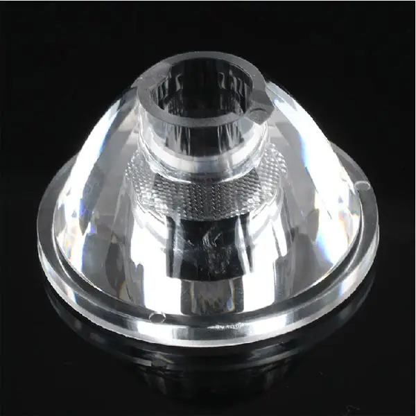 

1 шт 24 градуса COB серия клетчатая текстура светодиодный ная линза 45 мм