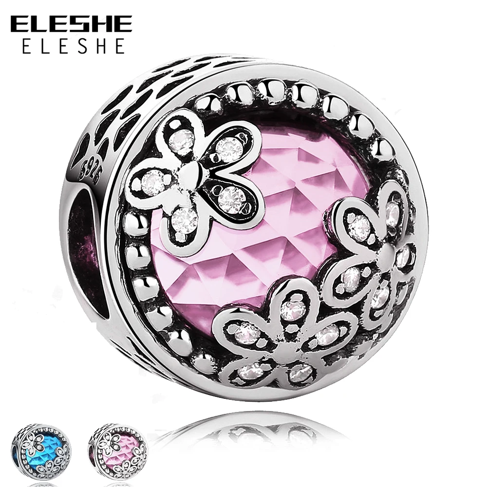 925 пробы Серебряное пустое сердце с изображением трех цветов темно-красные синие