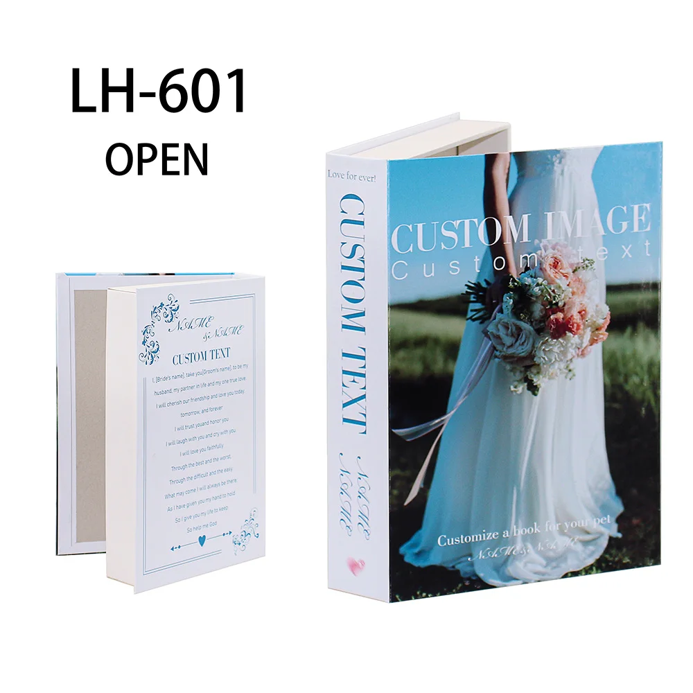 

Wedding Fake Book Storage Box Decoration Home Bedroom Office Can Opened Fake Books for Decoracion Salon Casa Small Ornaments