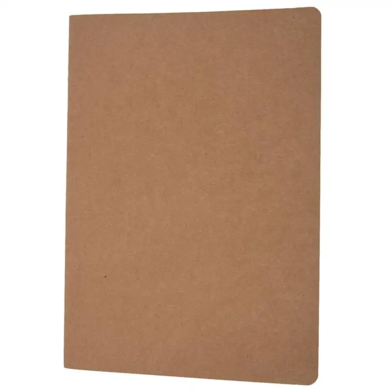 1PCS notebook horizontal line inside page memo book retro daily kraft paper cover 260 * 186mm | Канцтовары для офиса и дома