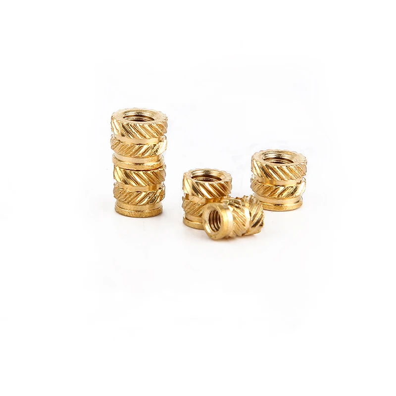 

Heat Set Insert Nuts Female Pressed Fit into Holes for 3D Printing Thread Brass Knurled Inserts Nut Embed Parts