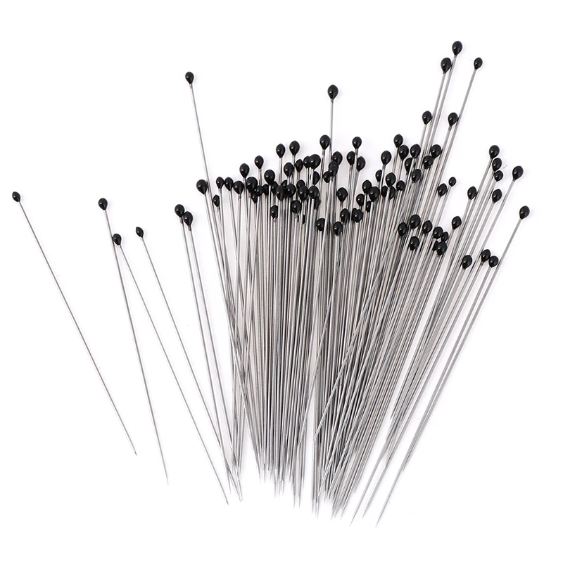 100 шт. иглы для образцов насекомых из нержавеющей стали с пластиковой коробкой