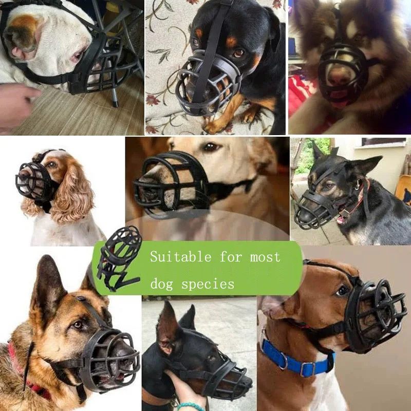 Мягкая силиконовая воздухопроницаемая корзина для питомцев мордочка рта собаки