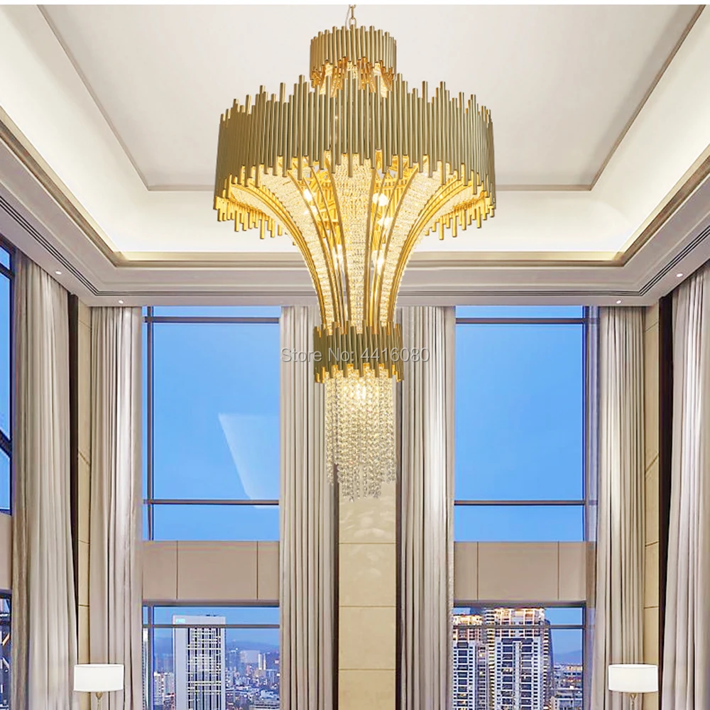 

Italian Art Chandelier European modern simple crystal chandelier light luxury chandelier LED E14 145W