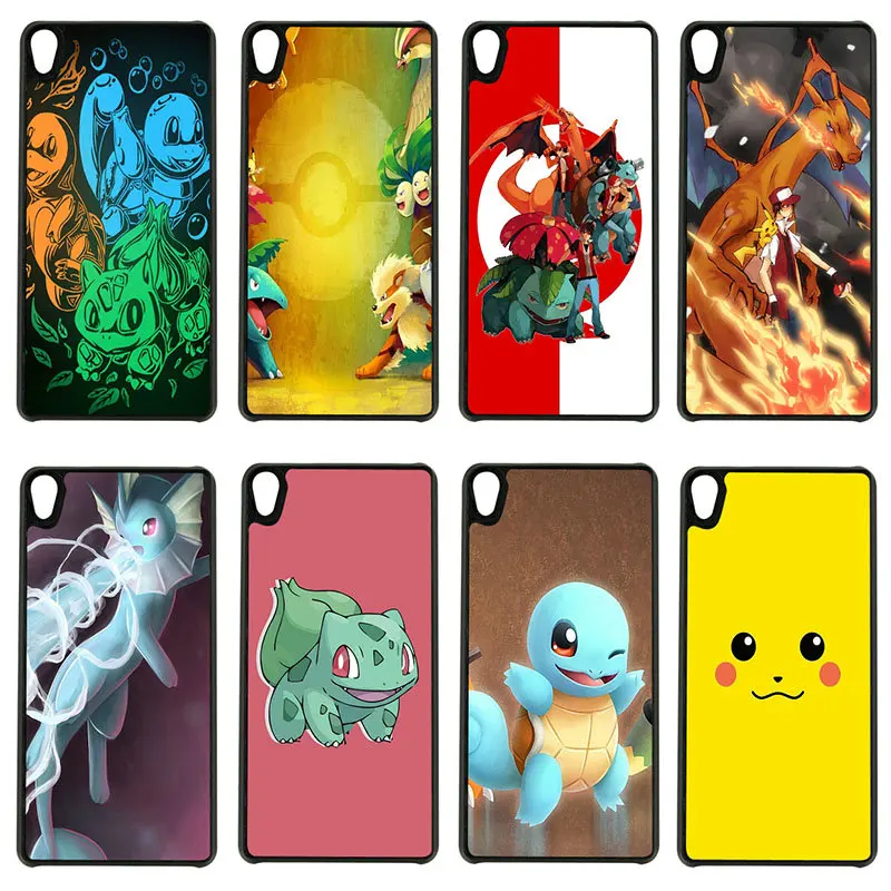 Милые Pokemons Pikas Go PokeBall чехлы для телефонов с животными чехол Sony Xperia z1 z2 z3 z4 z5 m4 m5 X XA XA1