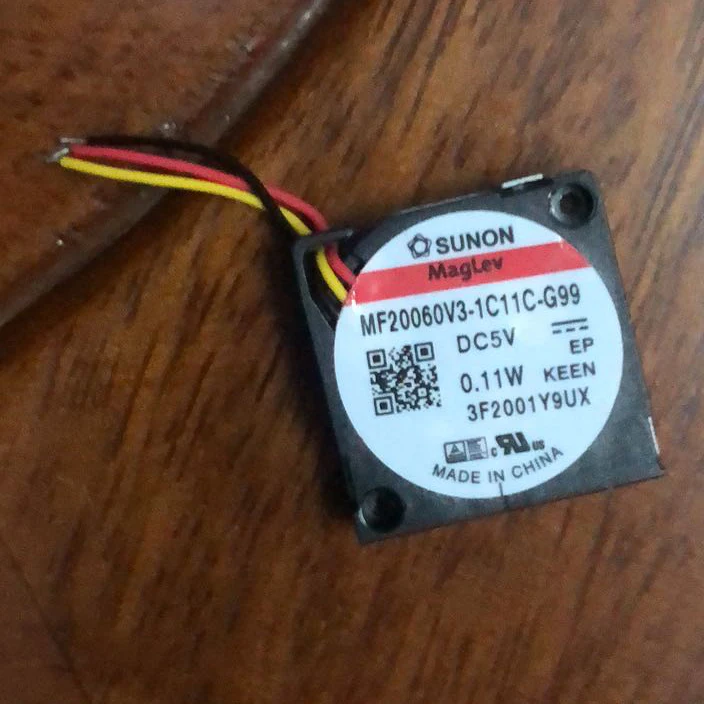 Вентилятор для охлаждения ЦП DC Sunon MF20060V3-1C11C-G99 5V 0 11 W 2006 3-pin 1 шт. | Компьютеры и офис
