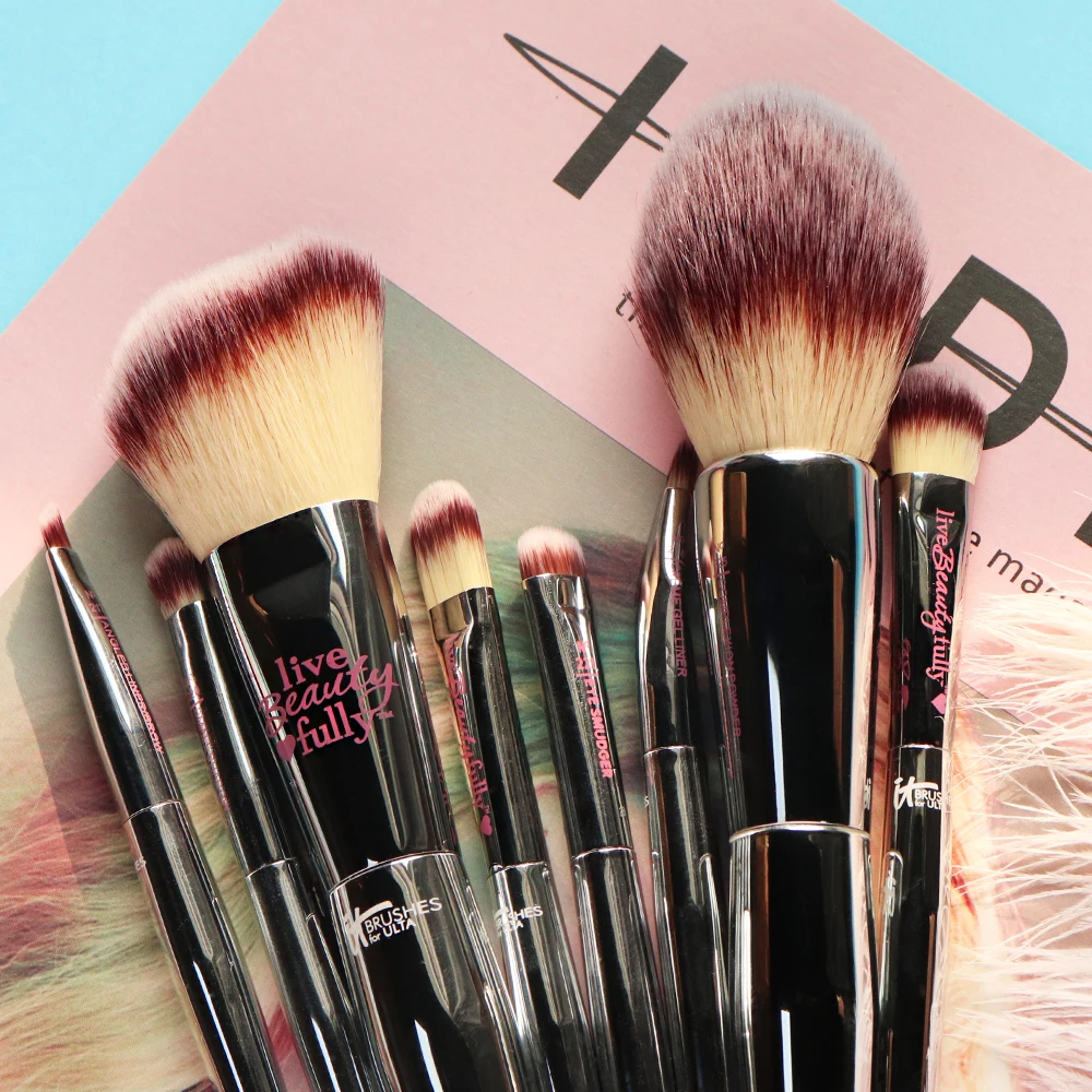 Набор кистей для макияжа IT Cosmetics набор из 8 профессиональных кисточек пудры румян