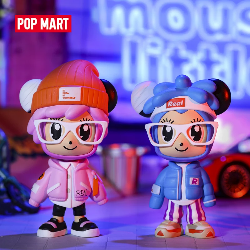 POP MART Stayreal маленькие художественные фигурки двойная экшн фигурка подарок на день
