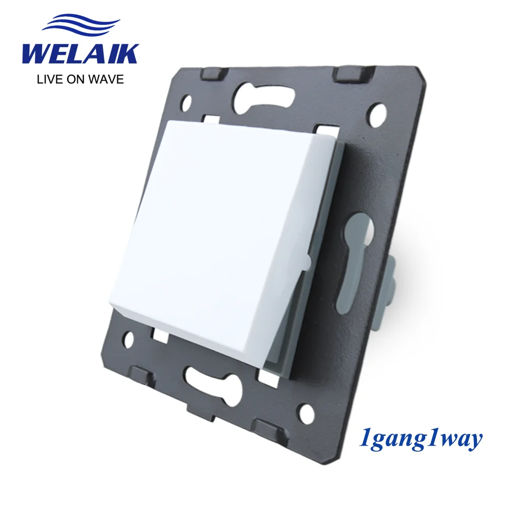 

Переключатель WELAIK 1 Gang 1 Way Белый