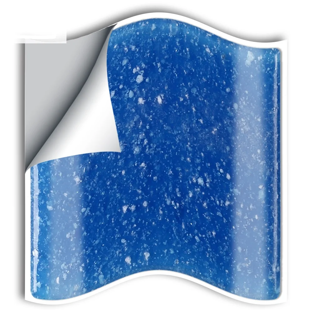 

10 см/15 см x 25 шт., синяя Мозаика из ПВХ, водонепроницаемая самоклеящаяся наклейка на стену, плитка, наклейка для кухни, ванной, мебели SJ010