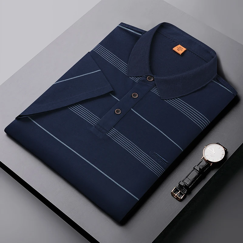 Размеры 8XL 7XL 6XL 2021 Новая летняя дышащая футболка поло мужские футболки с
