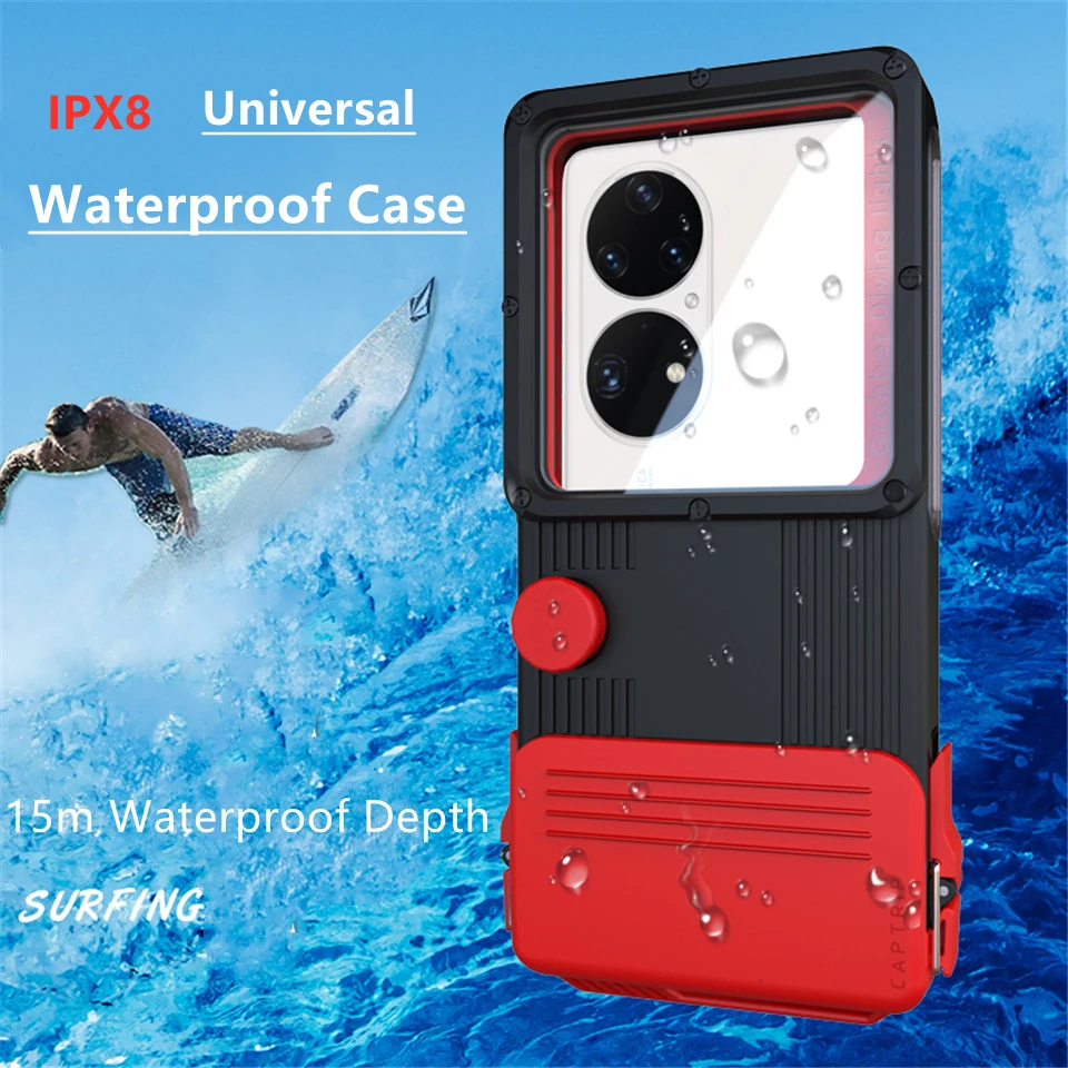 Универсальный Водонепроницаемый Чехол для телефона 15 м с сенсорным экраном iphone