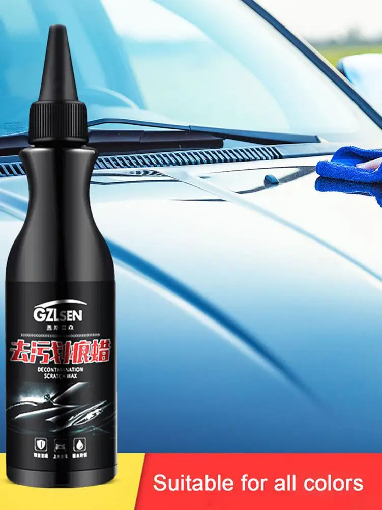

120ml Automotive Paint Surface Decontamination Scratch Remover Repair Agent Polishing Paste Restoration Wax For Auto Car