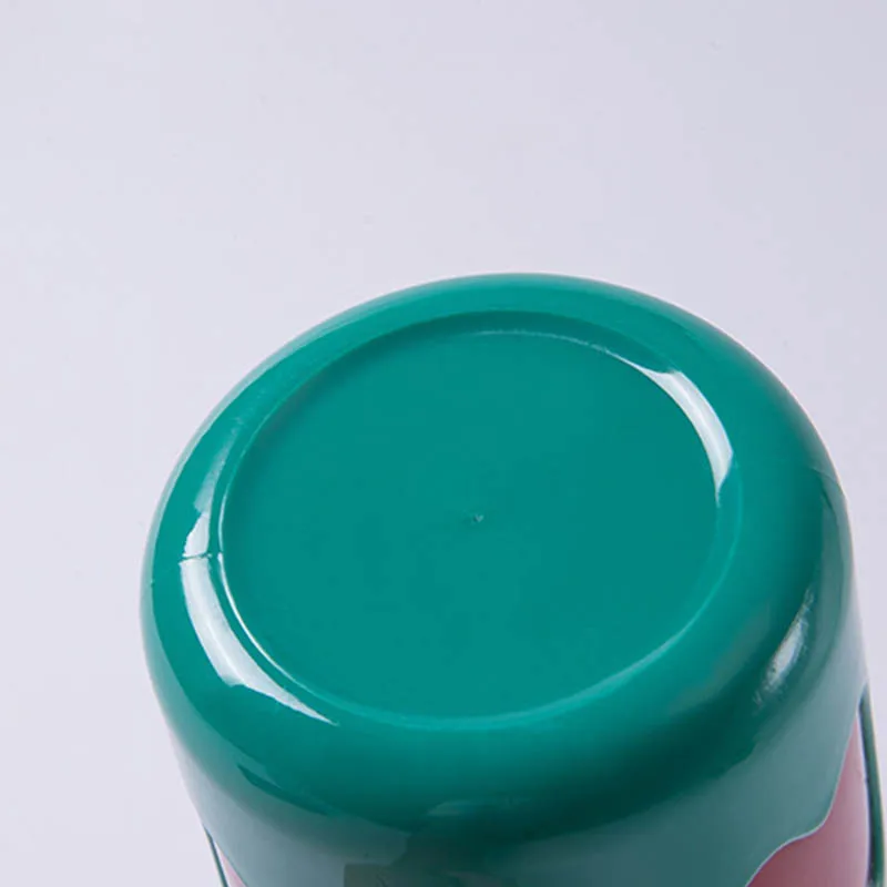 Простая чашка для мытья рта с рисунком пары креативная пластиковая зубная щетка