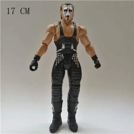 Sting WWEE Американский wresle mania модели Фигурки Оригинальные заводские игрушки Халк Хоган без запаха большой E Римский царит гробовщик - Цвет: Sting