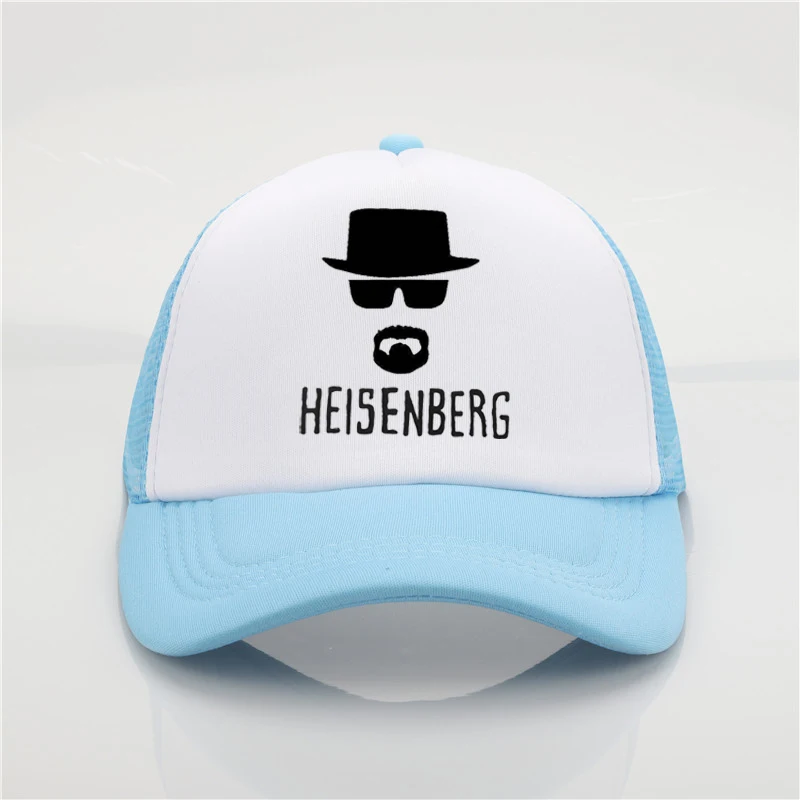 Модная шапка с сеткой Heisenberg с принтом бейсбольная кепка для мужчин wo мужская летняя трендовая Кепка новая молодежная Джокер Солнцезащитная шляпа пляжный козырек шляпа - Цвет: Фиолетовый