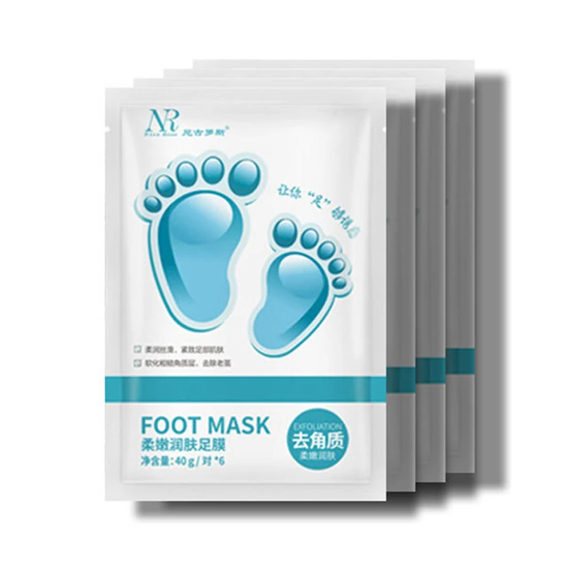 

Маска для ног удаляет огрубевшую омертвевшую кожу и мозолей при потрескавшейся пятке Уход за ногами лечение ZGOOD