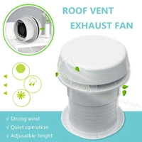 exhaust fan space saving adjusatble adjusatble height noiseless exhaust fan roof vent ventilation rvs