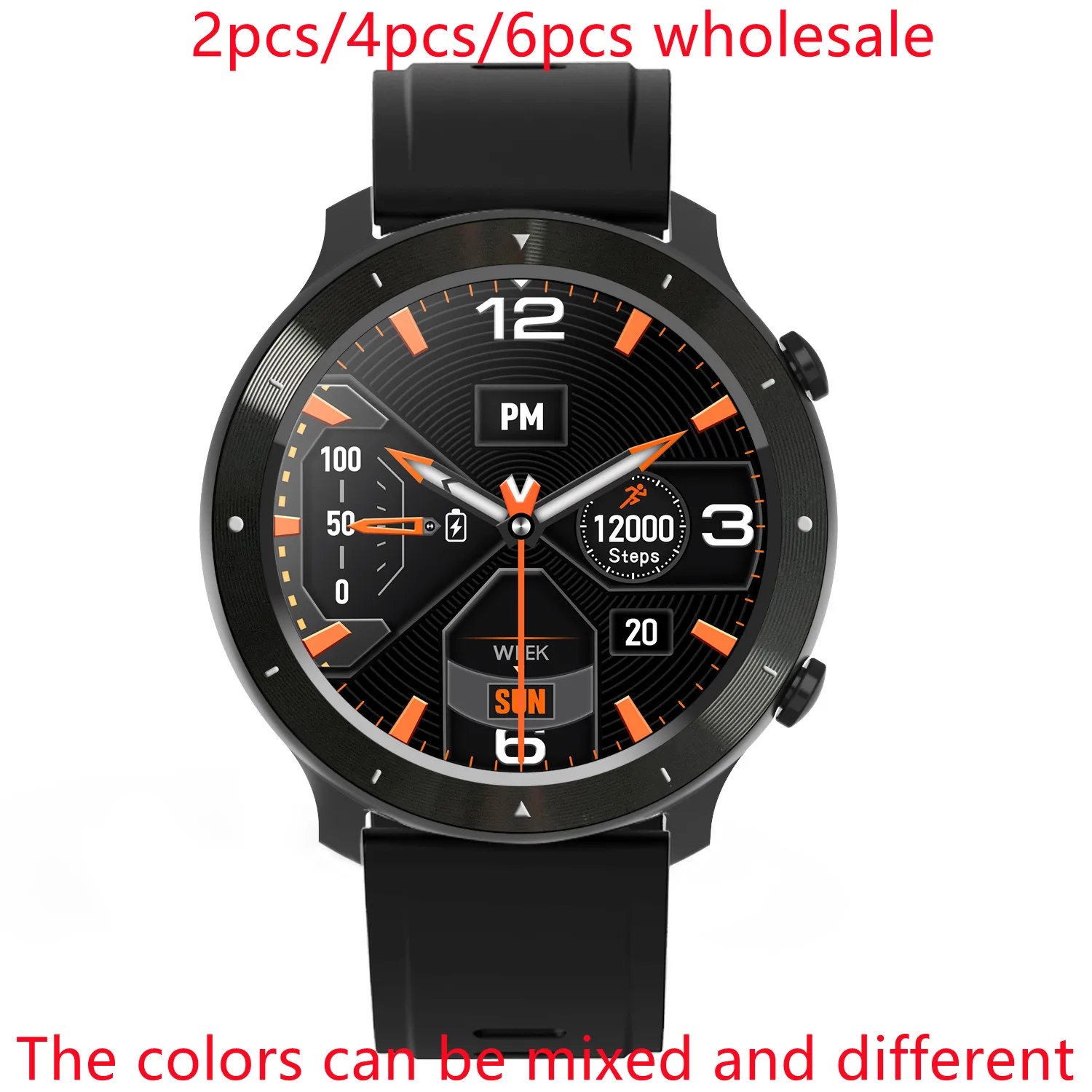 

New Smart Watch F87 Wholesale 2/4/6pcs Men Women Full Touch Fitness Tracker Smartwatch Built-in game IP67 waterproof Bracelet