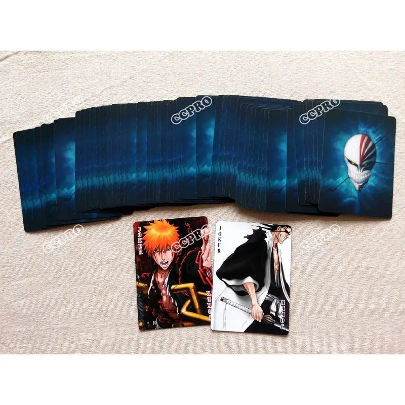 Покерные карты с принтом Kurosaki Ichigo аксессуары для косплея DIY| |
