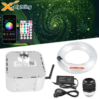 32w rgbw car led interior lamp roof star optical fiber light kit twinkle effect music control for starry sky ceiling