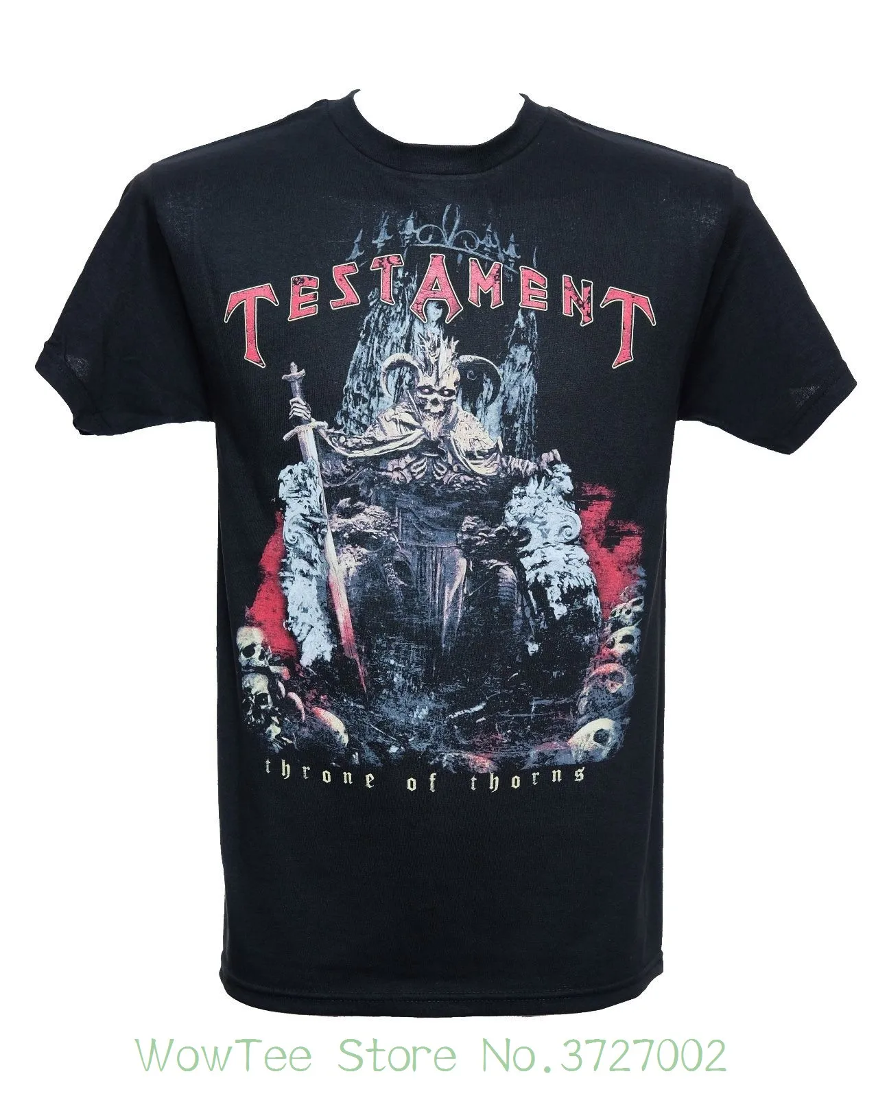 Testament Thron Von Dornen Offizielle T-Shirt Thrash Metall Neue M L Xl Neue Mode Männer Frauen T Shirt