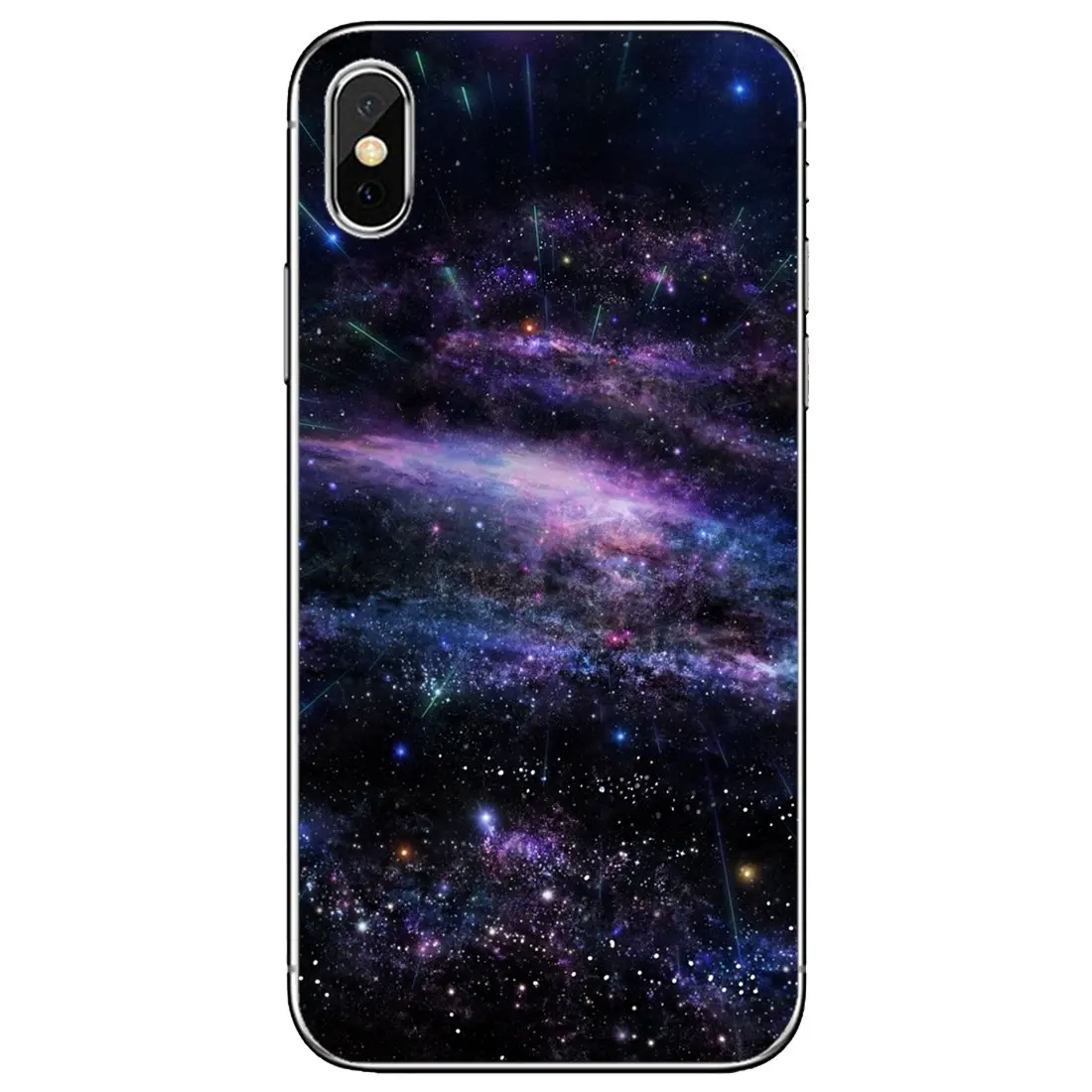 Мягкий кожаный чехол фиолетовый-Космическая Звезда-обои для Huawei Nova 2 2i 3 3i Y3 Y5 Y6 Y7 Y9