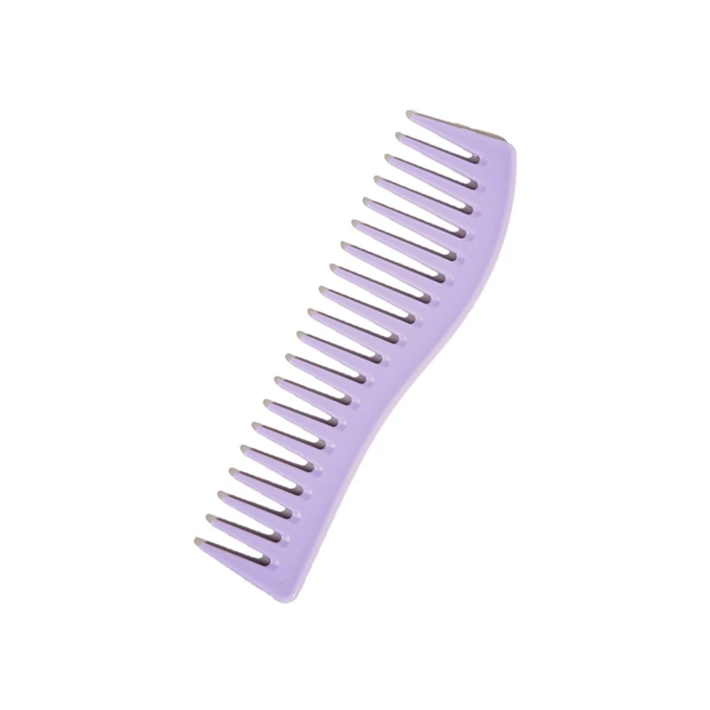 

Wide Tooth Comb for Curly Hair Wet Dry Hair, No Handle Detangler Comb Styling Shampoo Comb