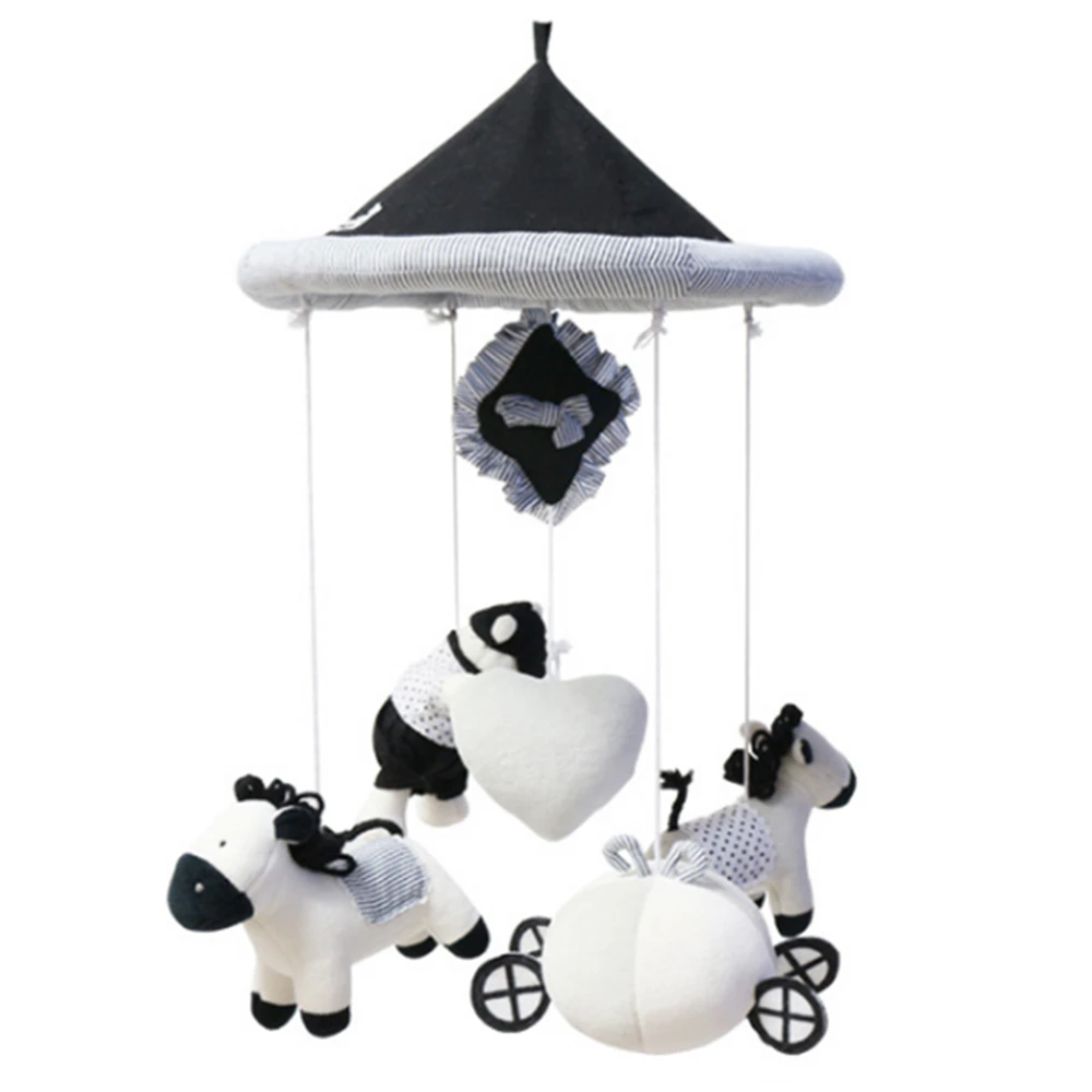 Колокольчик для детской кроватки интеллектуальное развитие плюшевая игрушка