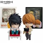 Фигурки героев мультфильма тетрадь смерти Yagami светильник L  Lawliet, ПВХ, игрушки, 100 мм, аниме тетрадь смерти Q.ver, фигурка Диона