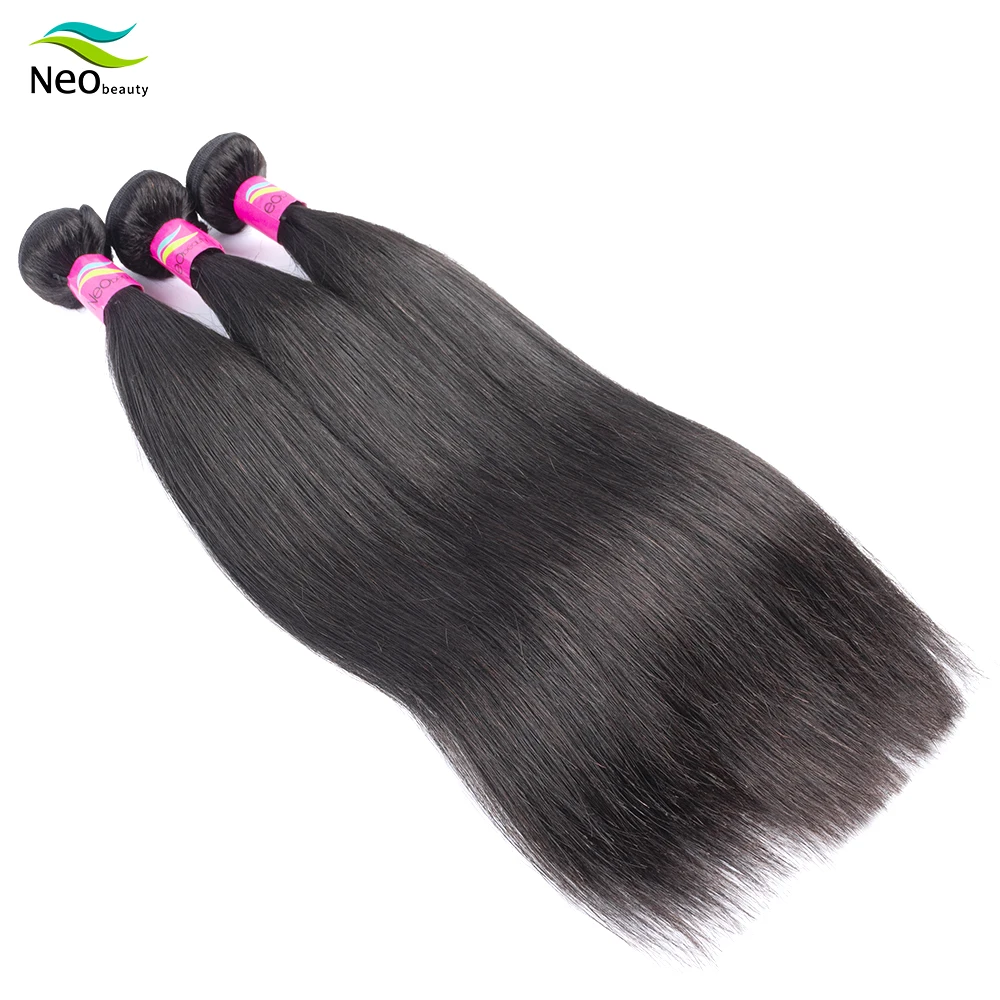 

30 Inch Bundles Human Hair Straight Peruvian Virgin Hair Weaving 3pcs/lot Straight Hair Bundles Natural Color Thick Bundles
