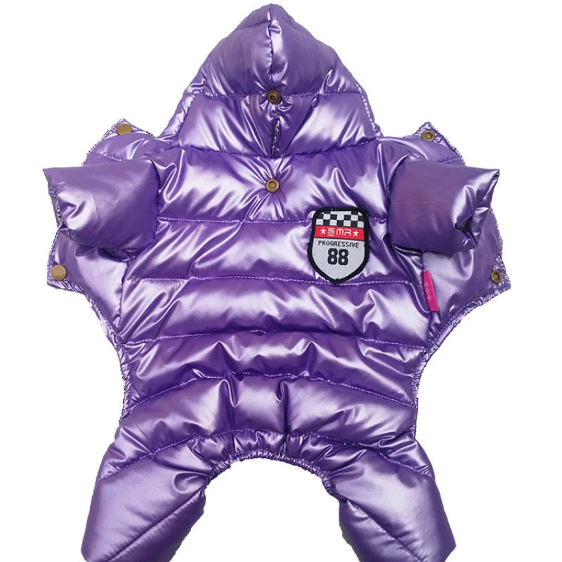 

Одежда для маленьких, средних и больших собак, стеганая куртка для домашних животных, одежда для собак, четырехногая стеганая куртка, одежда...