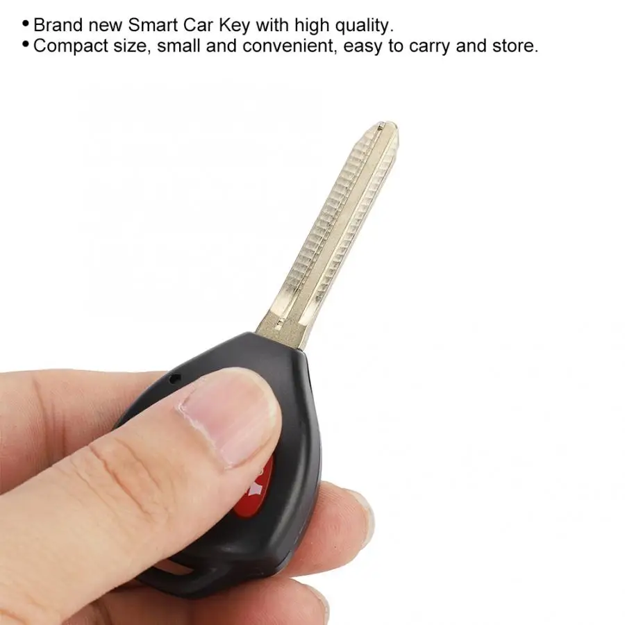 3 кнопочный неразрезанный телефон для Toyota Yaris 2007 2008 2009 2010 2011 2012 2013 4D-67 пульт