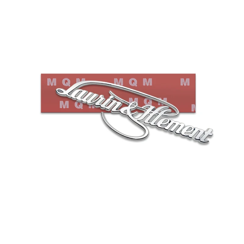 

Автомобильный Стайлинг, металлическая эмблема Laurin & Klement, автомобильный значок для Skoda L&K MK2 Kamiq Fabia Rapid Yaris Kodiaq Octavia Superb Scala Karoq