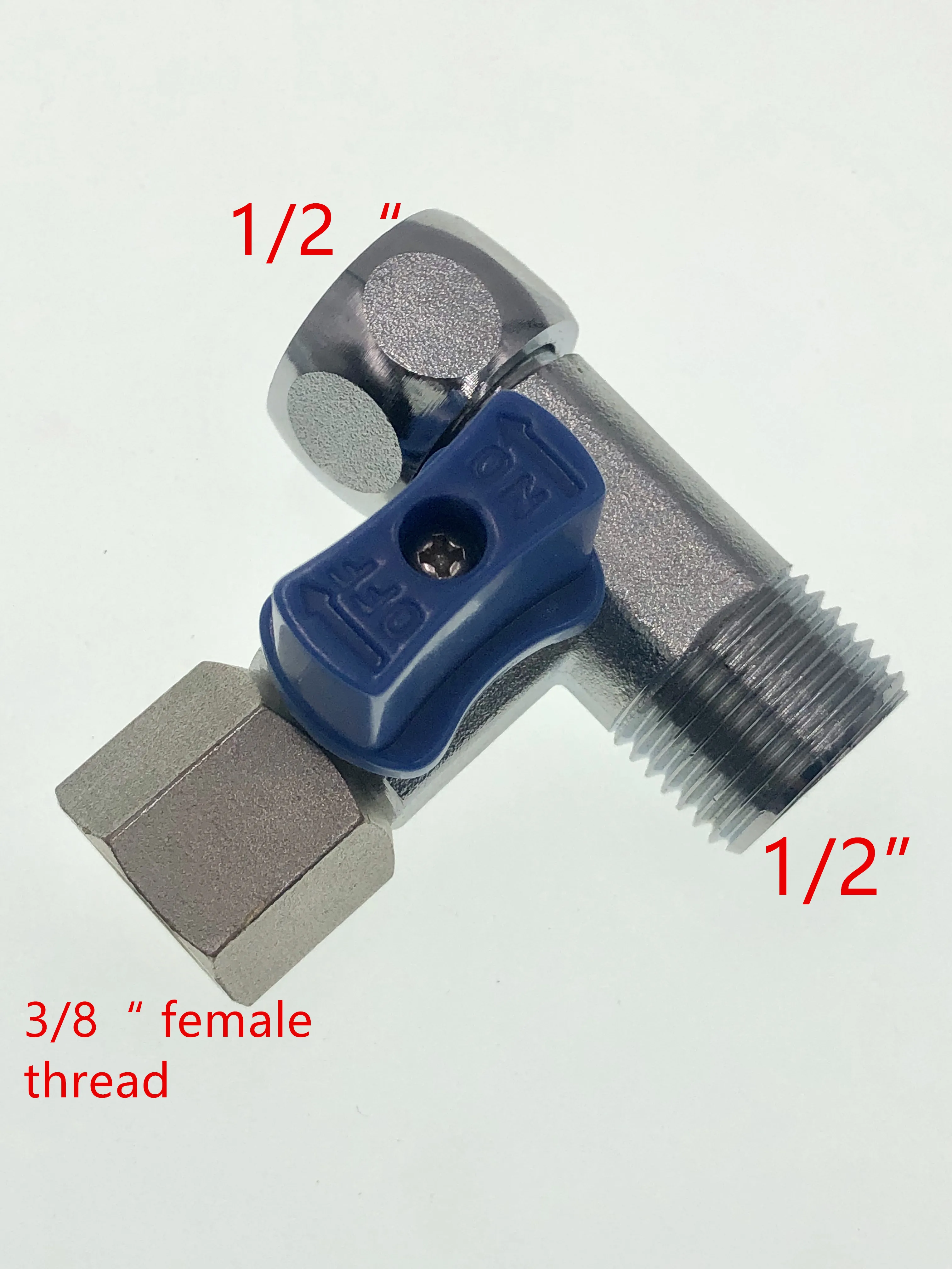 Переходник для подачи воды 3 м от 1/2 &quotдо 3/8&quot тройник шаровой кран запорный