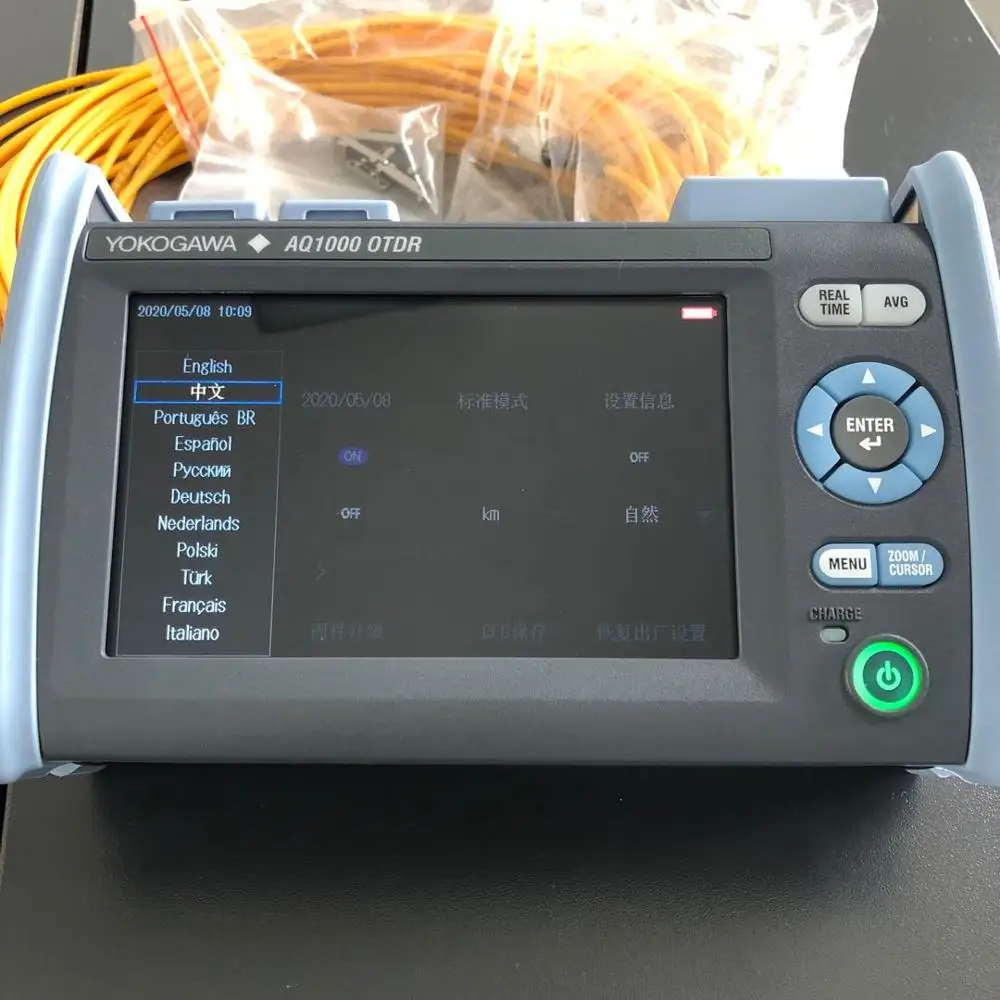 Оригинальный простой и оптический рефлектометр Yokogawa AQ1000 времени 1310/32/30 нм дБ