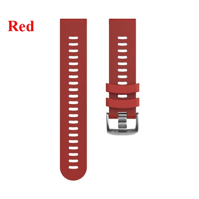Red JKER 20 мм спортивный силиконовый ремешок для часов для Garmin Forerunner 245 245M 645 Vivoactive 3 Vivomove HR умный Браслет - Цвет: Red