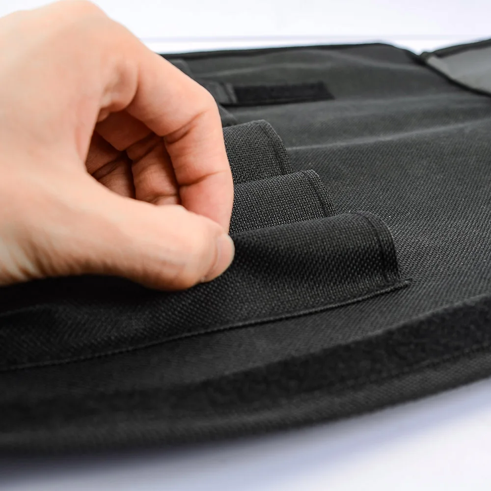 Sowoll Chef Knife Bag Roll Carry Case Kitchen Cooking Portable Durable Storage 5 Pockets Black Knives For 6&quot | Дом и сад