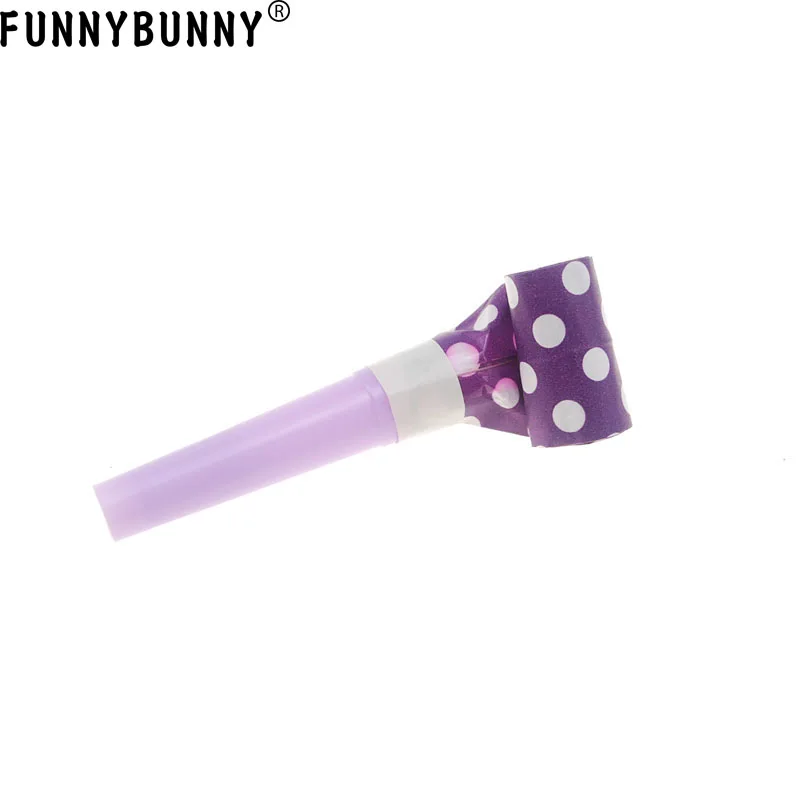 FUNNYBUNNY Toys партия из 6 музыкальных выдуваний сувениры на день рождения Новогодняя
