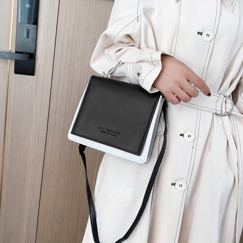 

Однотонные конвертовые сумки для девочек, повседневные ранцы с верхней ручкой, новинка 2020, сумки через плечо для женщин, сумка на плечо, мале...