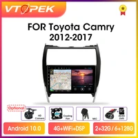 vtopek 464g 2din android 10 0 car radio multimedia video player navigation gps for toyota camry 7 xv 50 55 2012 2017 head unit